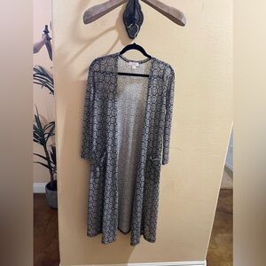 LulaRoe Sarah Gauze Duster